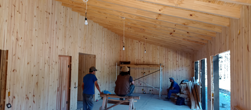 Cabaña de madera